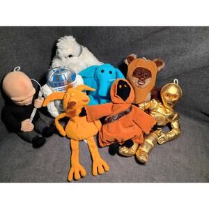 Vintage Star Wars Buddies Set of Eight 1997 Kenner